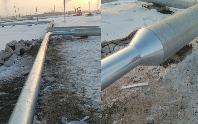 Aerogel Insulation Blanket for Xinjiang Oilfield Boiler Pipeline Thermal Insulation