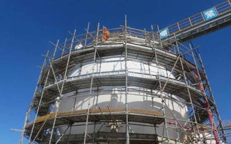 AG-C Aerogel Coating for LPG Spherical Tanks Insulation