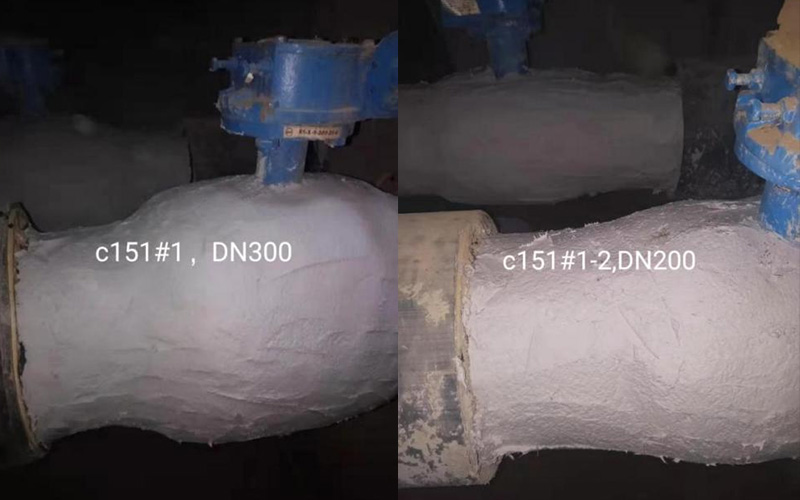 AG-C400 Aerogel HT Coating for Pipeline Underground Chamber Ball Valve Thermal Insulation