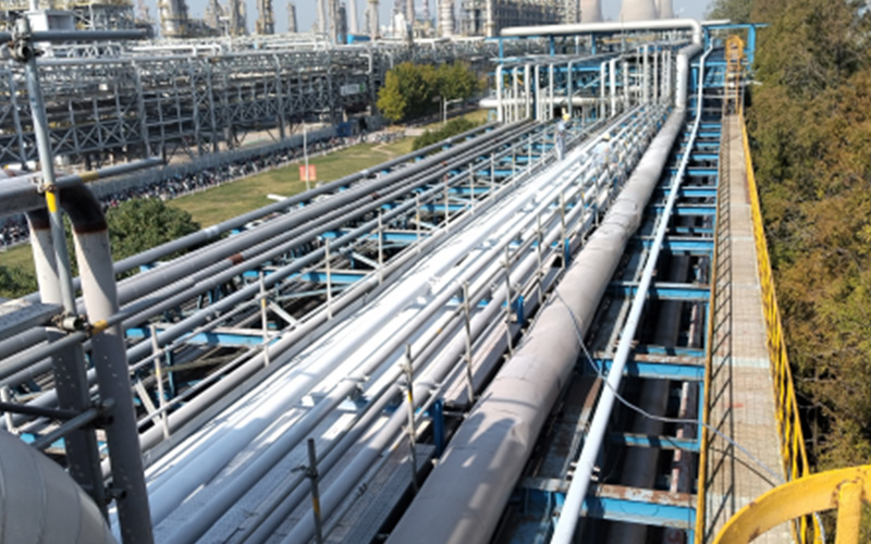 Petrochemical Storage and Transportation Pipeline Insulation Project
