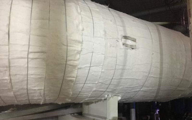 Aerogel Insulation Blanket  for Xiantao Power Plant Pipeline Thermal Insulation 
