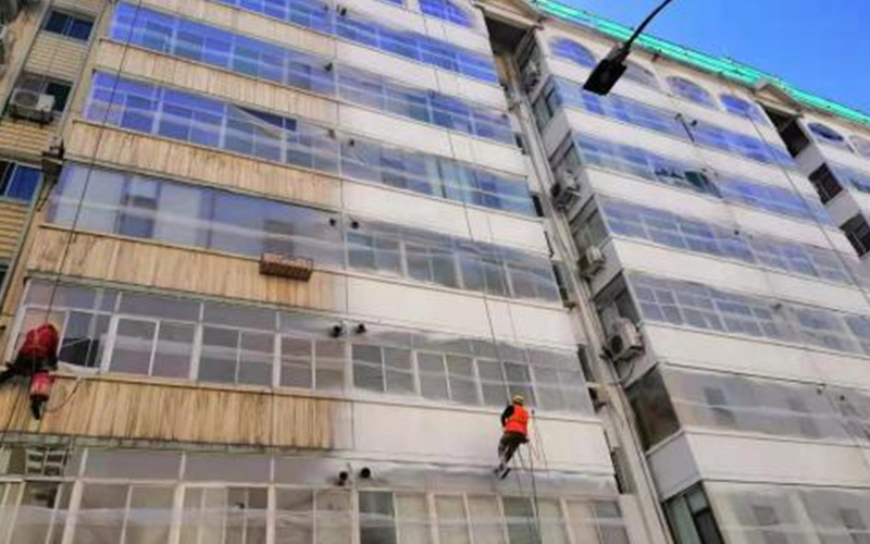 Aerogel Coating for Old Community Energy-Saving Renovation