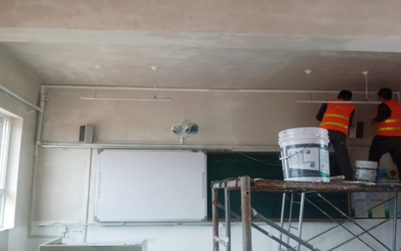 2mm Aerogel Insulation Coating Brings 4℃ Summer Cooling to Taiyuan Primary School Classrooms
