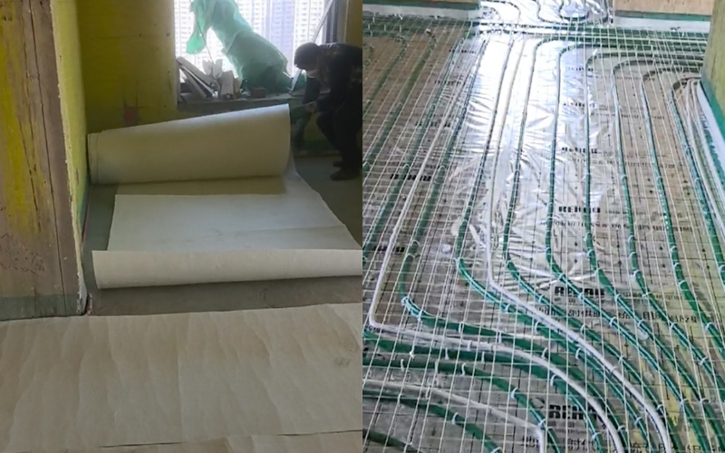 Aerogel Blanket Blocks Downward Heat Loss to Boost Floor Heating Efficiency