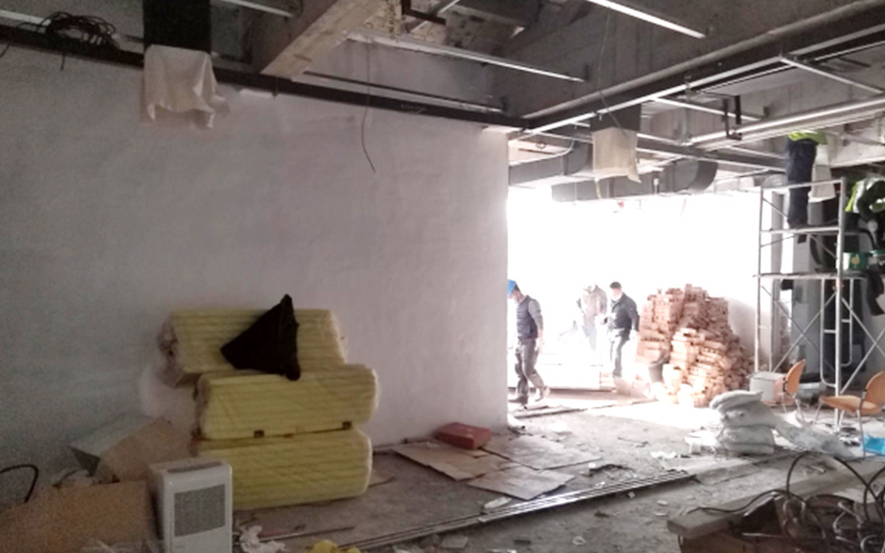 The underground collection warehouse of Jiangsu Provincial Academy of Chinese Painting