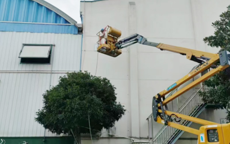 Wuhan Warehouse Aerogel Coating Thermal Insulation Project