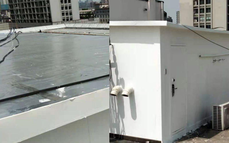 Waterproofing and heat insulation renovation of Hangzhou Tower Machine Room