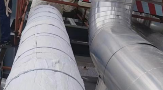 Application Solution for Nuclear Power Plant Steam Piping: Aerogel