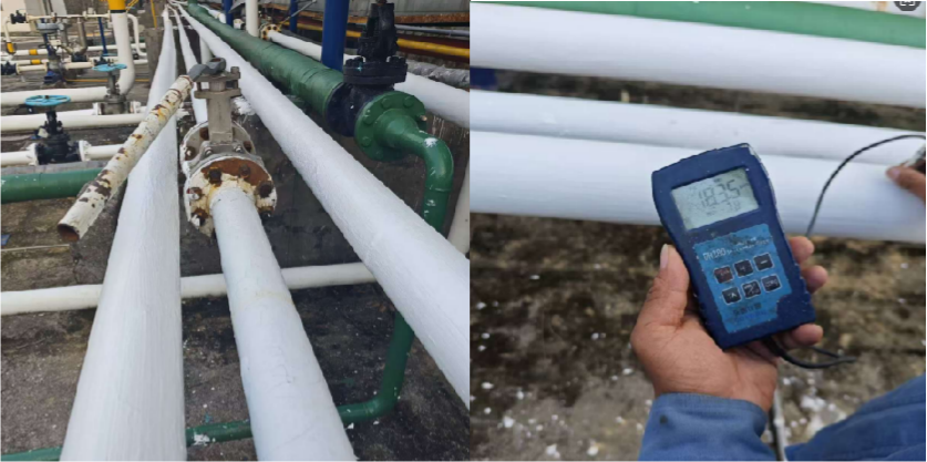 AG-CGT Aerogel Coating Solves Condensation Issues for Hydrocarbon Transfer Lines