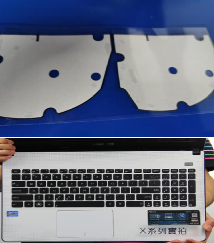 Aerogel Heat Isolation Solution for Notebook Touchpad Contact Parts