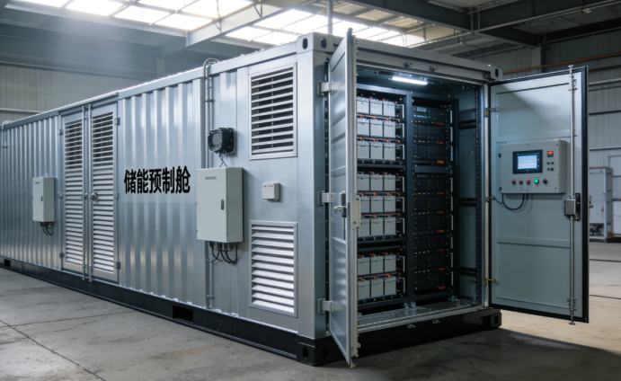 Fire Zone Partition for Energy Storage Prefabricated Cabin