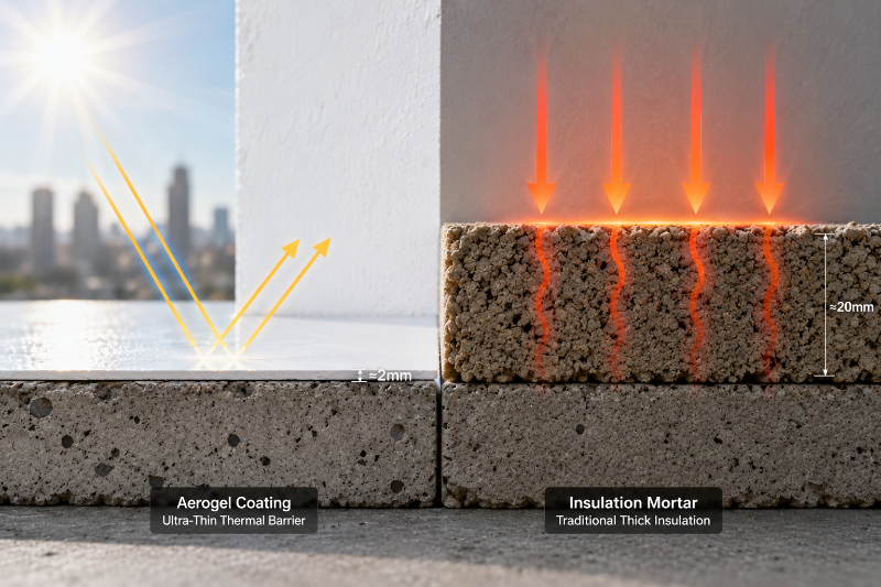Aerogel Coating vs Traditional Insulation Mortar: Which Is Better for Modern Thermal Retrofit Projects?
